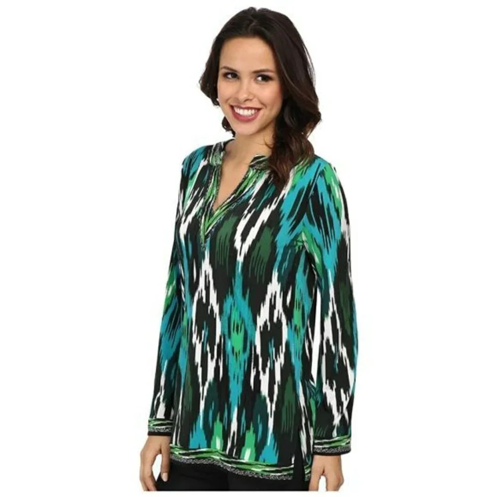 Michael Kors 'Menera'‎ Ikat Print Tunic
